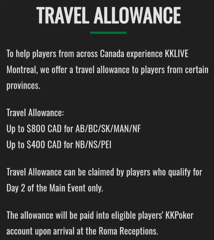 VIPKKPoker's tweet image. To ALL Canadians 🇨🇦

$50K USD GTD
Day 1 - Play online and qualify
Day 2 - Travel to Montreal to win

Sign up now ➡️ kkpoker.club/VIPKK and get 100% bonus 

.
#poker #canada #canadians #onlinepoker