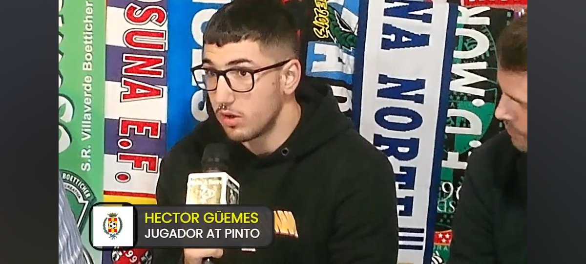 También tuvimos la visita de <a href="/Hectorgg007/">Héctor Güemes Gómez</a>  del <a href="/atleticodepinto/">Club Atlético de Pinto</a> que está viviendo una auténtica odisea para poder salir y disfrutar de lo que más le gusta.

🎬youtube.com/live/jMPo1UtU5… (A partir de 1h 08 min) 

@premiummadrid
<a href="/mvfincas/">mvfincas</a> 
@puertaBisagra
<a href="/FutbolistasON/">Futbolistas ON</a> 
<a href="/EspanaJako/">JAKO España</a>
