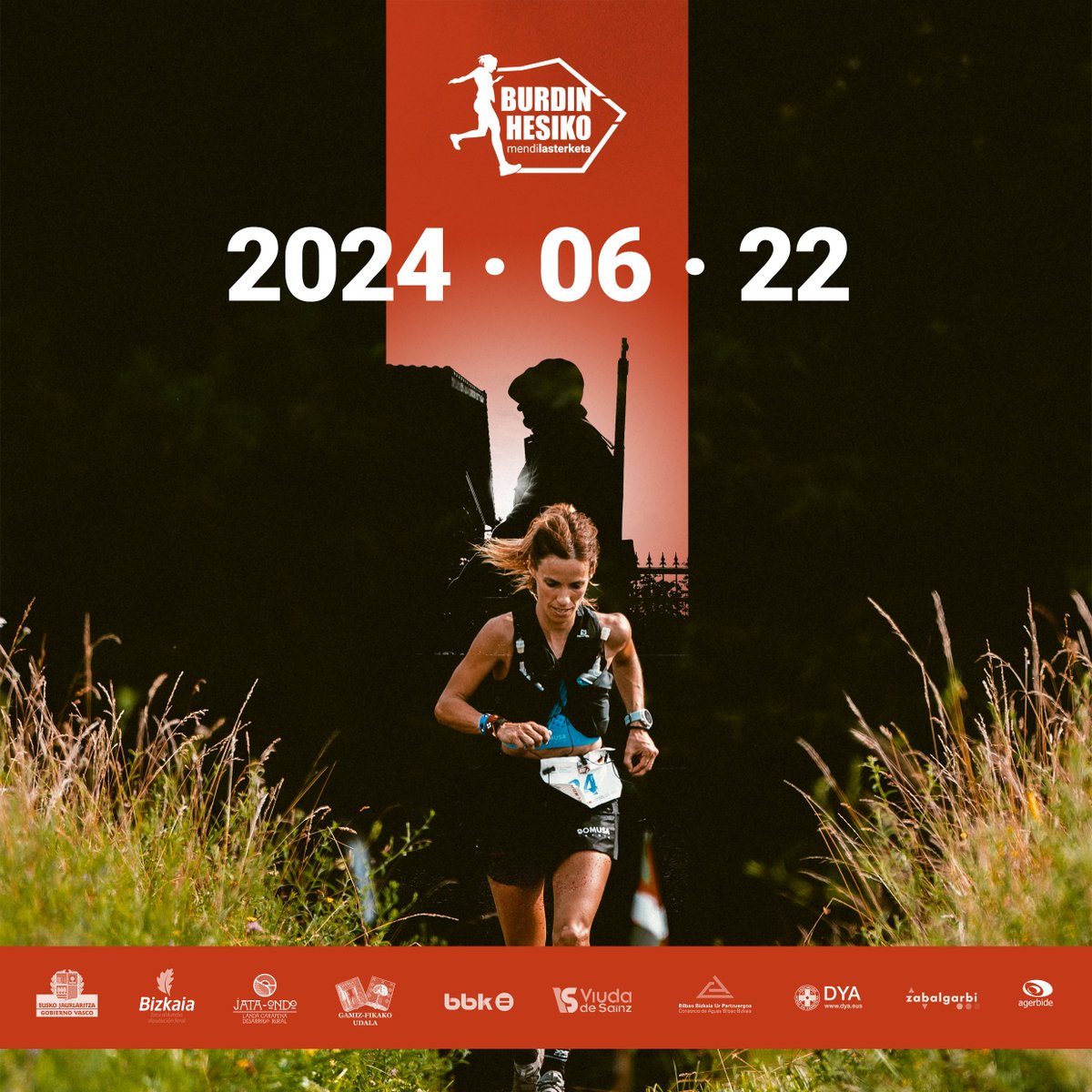 *22 de Junio de 2024
2024ko Ekainak 22*
¡Apuntad este dia en vuestros calendarios!
Apuntatu egun hau zuen agendan!
