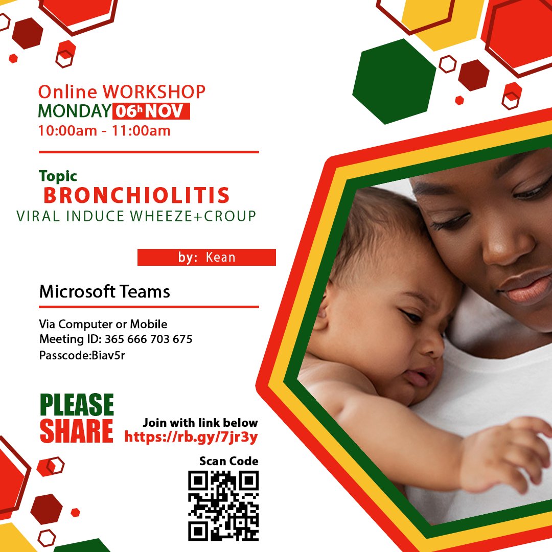 Join ABC Parents #MONDAY 06th NOV for Bronchiolitis viral induce Wheeze+croup with Q&A! Get your questions answered and connect with fellow parents. #childhealth #bronchiolitis rb.gy/7jr3y @EnfieldNCLICB @NorthMidNHS @haringeycouncil @EnfieldCouncil @BridgeRenewal