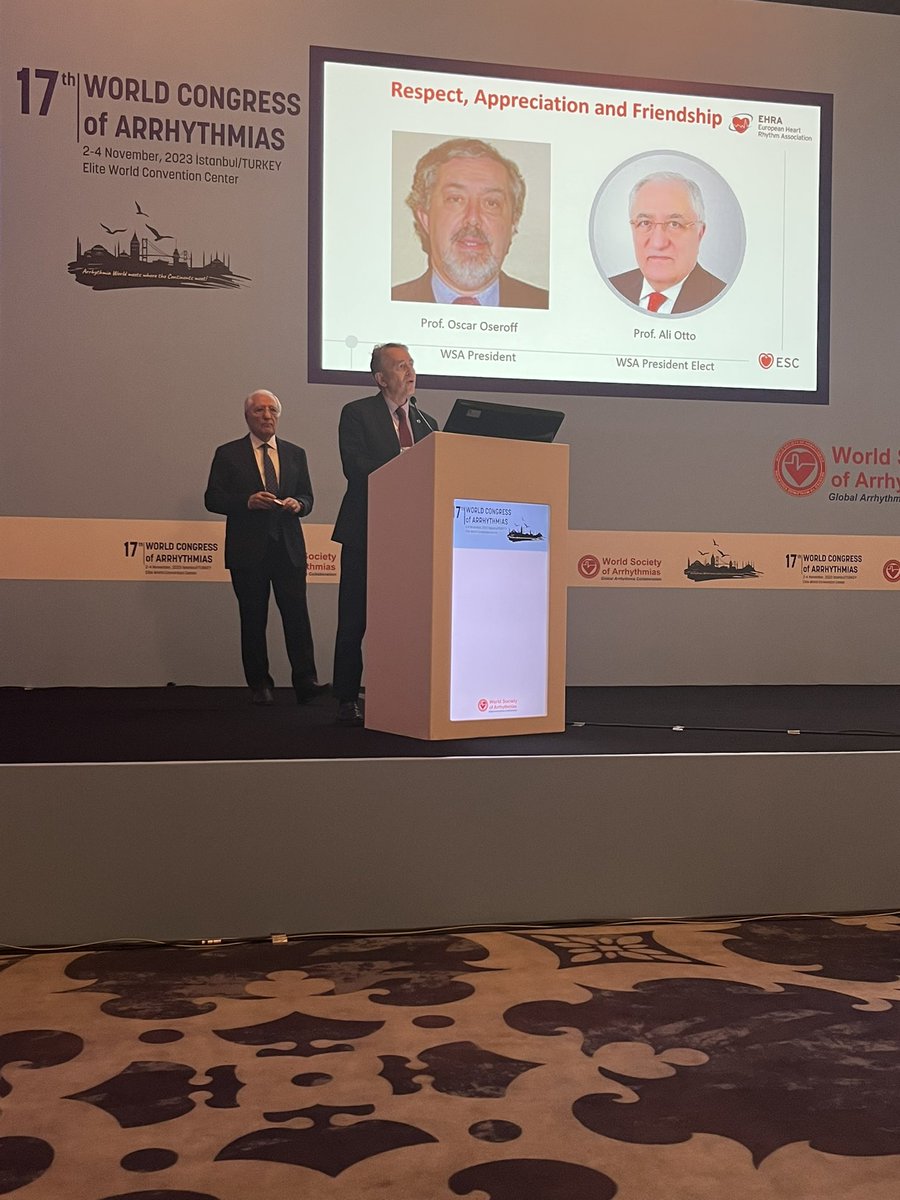 World Arrhythmia Congress 2023 (@2023wsa) on Twitter photo Prof. Jose Luis Merina, President EHRA, at 17th WSA Congress <a href="/WArrhythmia/">World Society of Arrhythmias</a> <a href="/MDTolgaAksu/">Tolga Aksu, MD</a> Prof. Jose Luis Merina, President EHRA, at 17th WSA Congress <a href="/WArrhythmia/">World Society of Arrhythmias</a> <a href="/MDTolgaAksu/">Tolga Aksu, MD</a>