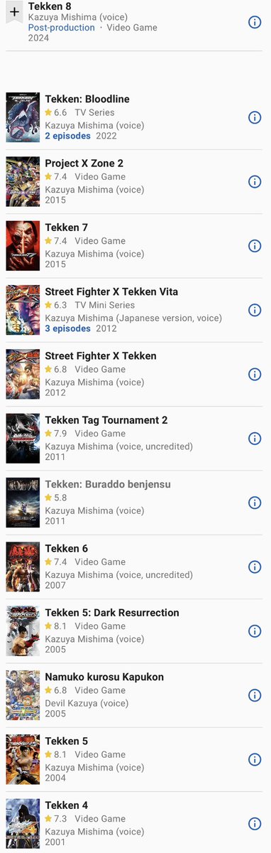 Tekken 4 (Video Game 2001) - IMDb