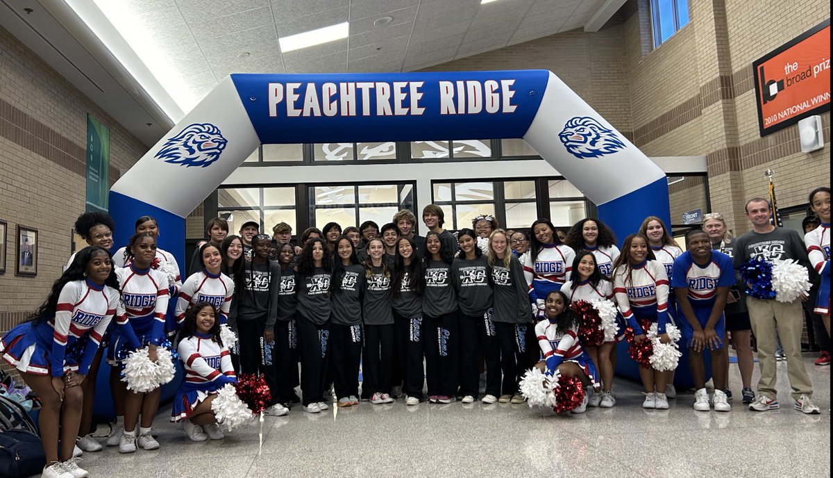 GOOD LUCK Lions Cross Country at the State Meet this weekend in Carrollton. 

Thank you Cheerleaders and Marching Band for making their “send-off” an amazing one. 

GO LIONS!!!