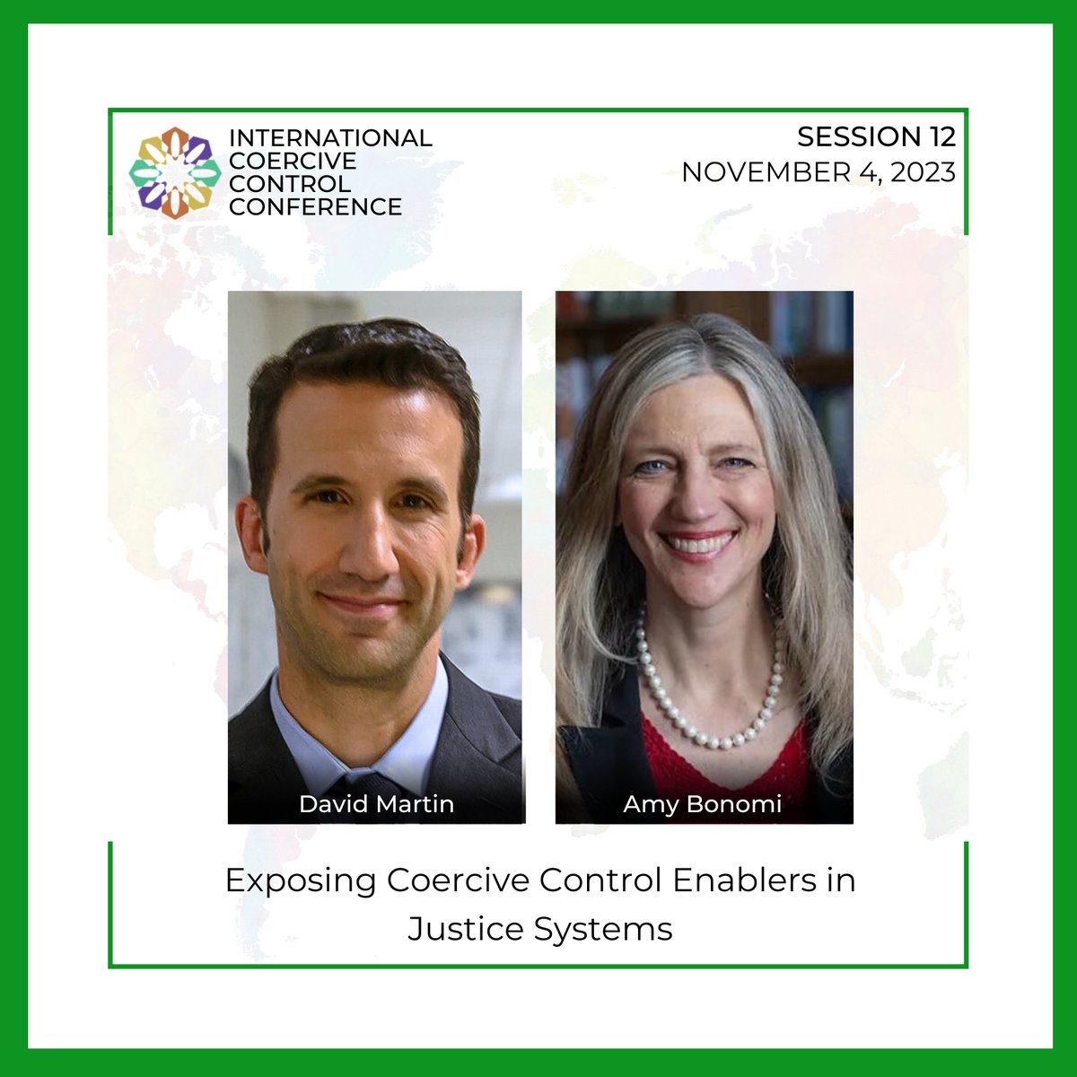 The International Coercive Control Conference tweet media