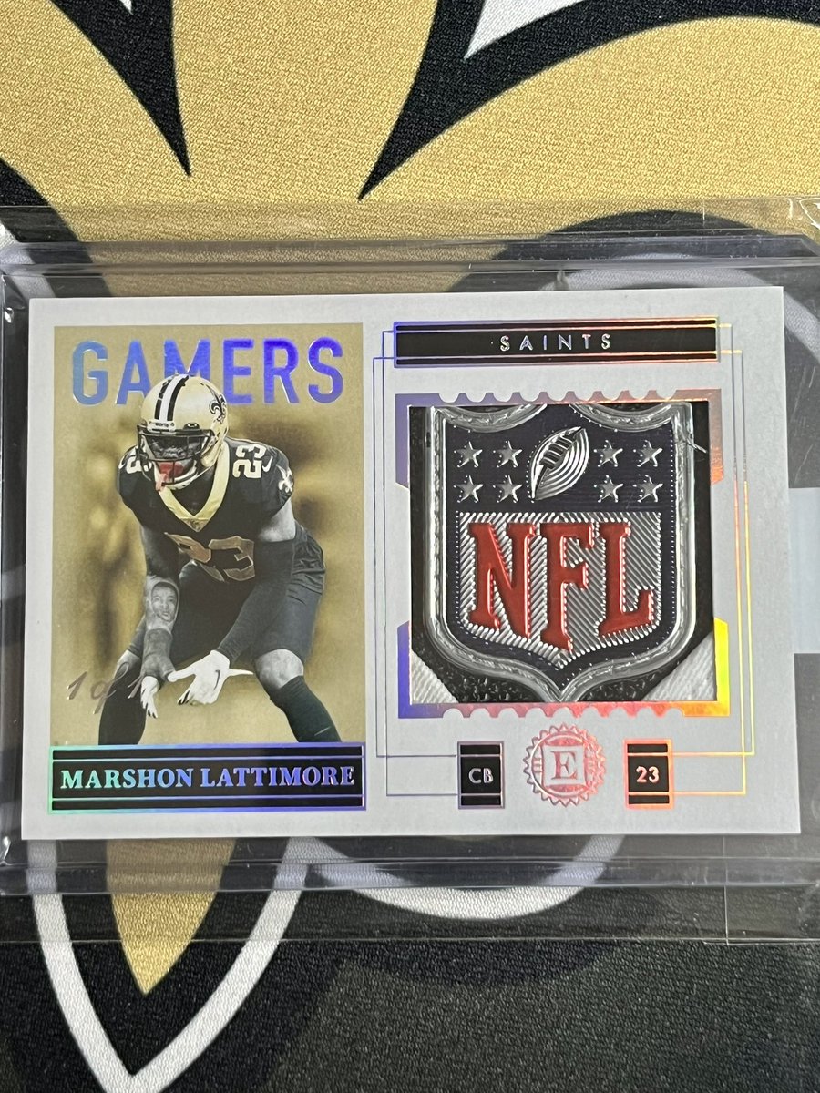 ⚜️Huge PC pickup⚜️🔥 @PaniniAmerica @Saints @CardPurchaser #whodoyoucollect #whodat #marshonlattimore #Saints #1of1 #nfl