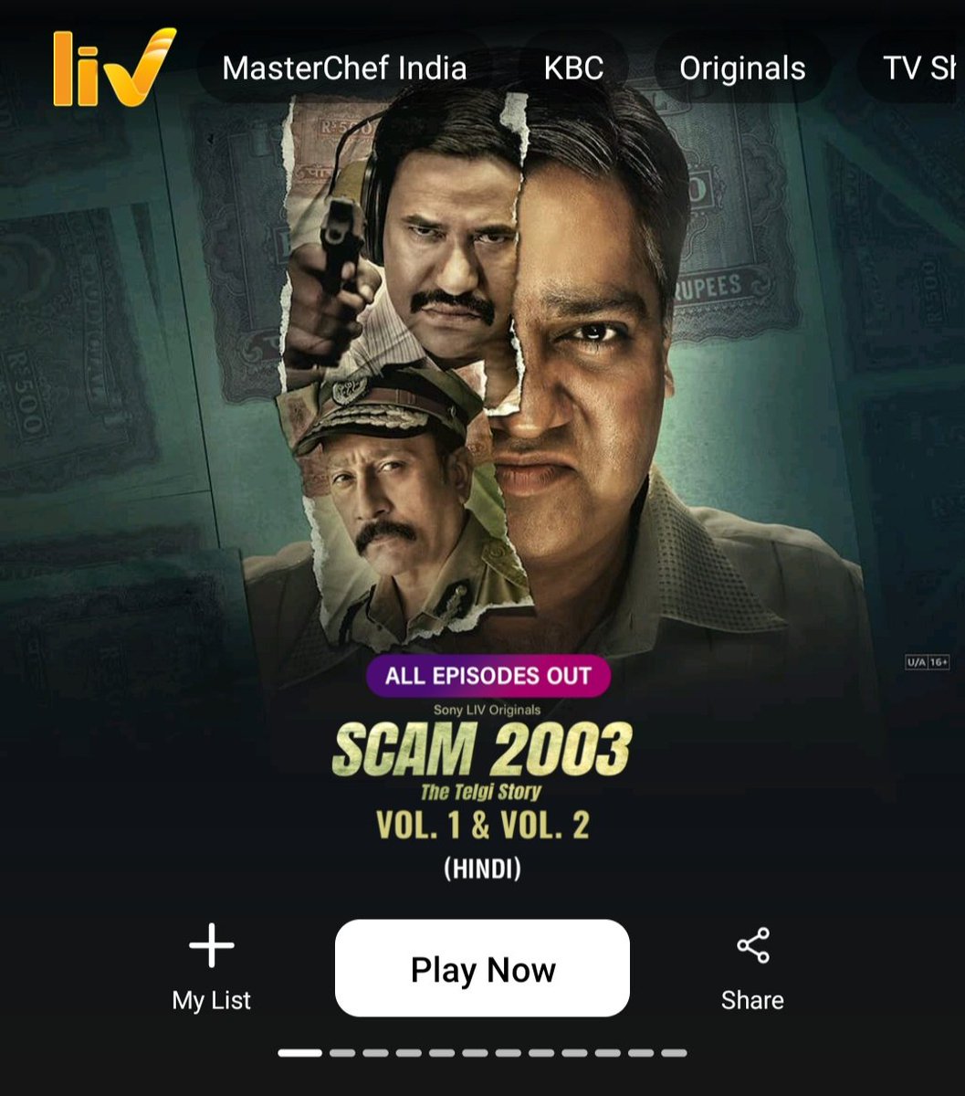 #Scam2003 Volume 2 Streaming Now on #SonyLiv

All Episodes Out Now
10 Episodes in 8 Languages with English Subtitles 

#Scam2003OnSonyLiv #Scam2003TheTelgiStory #SonyLivOriginals