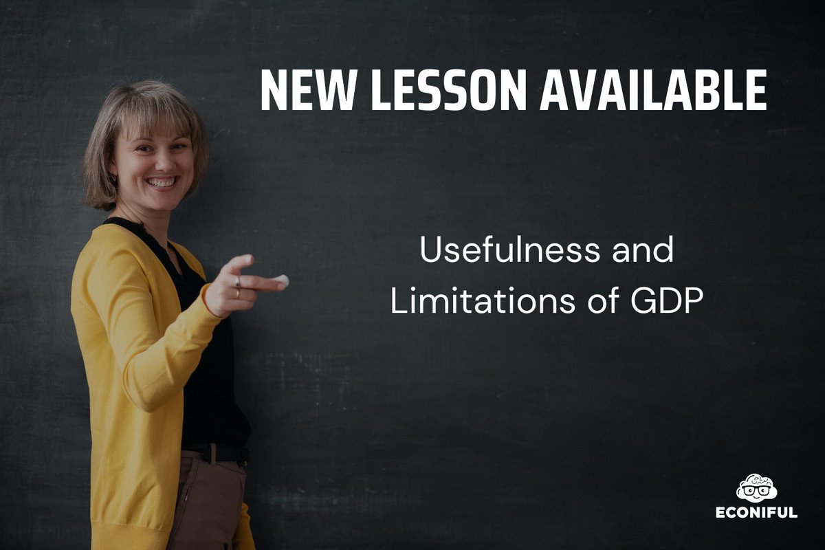 Looking for ways to incorporate more real-world data into your class? Check out our latest lesson where students investigate the relationship between GDP, standard of living, and quality of life with a hands-on jigsaw activity. econiful.org/curriculum/uni…