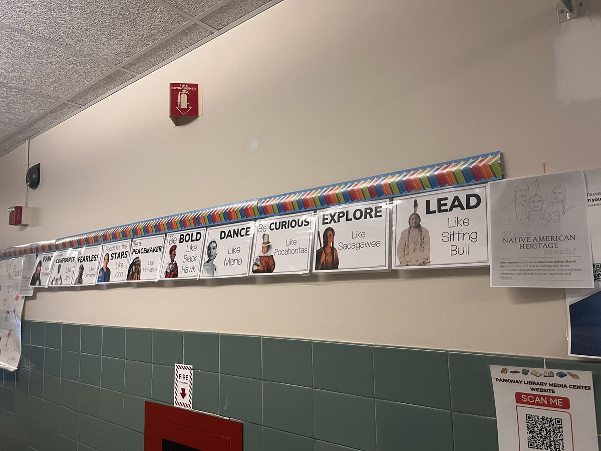 MrsSokhey's tweet image. 🌾📚 Embracing Native American Heritage Month in the library! Explore rich traditions, diverse cultures, and captivating stories that celebrate the vibrant tapestry of Native American heritage! 🌾📚 #okeydokeymrssokhey #GreatHappensHere23_24 #elementarylibrarian @ParkwayEMSchool