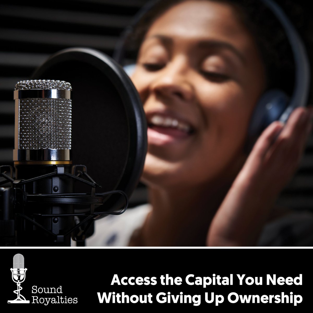 Maintain control of your music and fund your projects with Sound Royalties. 🎶 Since 2014, we have provided #royaltyfinancing to thousands of creatives without ever taking ownership of their copyrights! Visit this link to get started today: bit.ly/SoundRoyalties.