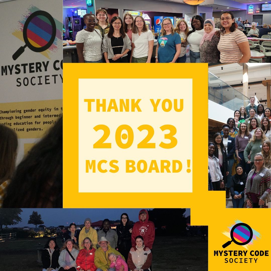 As the year wraps up, we would like to celebrate our amazing 2023 board which consisted of 8 board members and 7 advisory board members who help us run MCS.
If you are interested in joining the MCS community and want to learn more, please use this form! buff.ly/3tUtRBD.