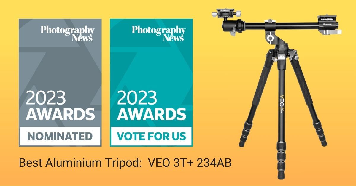 We're delighted to confirm that we've been nominated for 6 Photography News 2023 Awards including 2 tripods. The shortlist is selected by the Photography News team, but the winner is decided by your votes. Simply click on this link to #voteforvanguard - surveymonkey.co.uk/r/TN89JZL