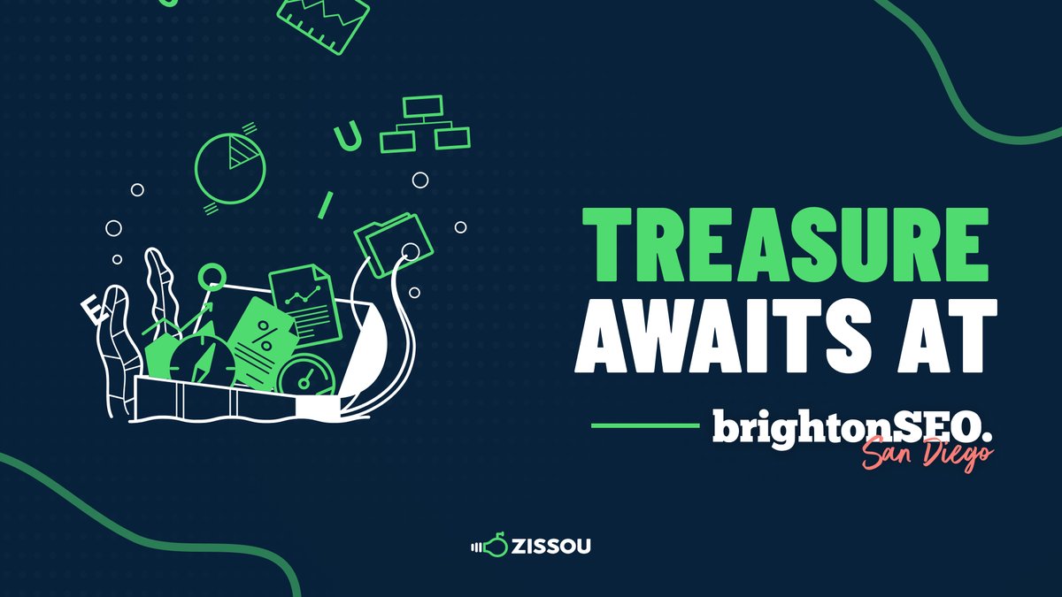 pacific_grp's tweet photo. We're gearing up for @BrightonSEO and we can't wait to see you there next week! So, put on your goggles and follow the treasure map to PACIFIC's booth -- where you may just find a treasure waiting for you.
#setsailtobrighton #giveaway #PACIFICDiscovery https://t.co/lBXra00wmc