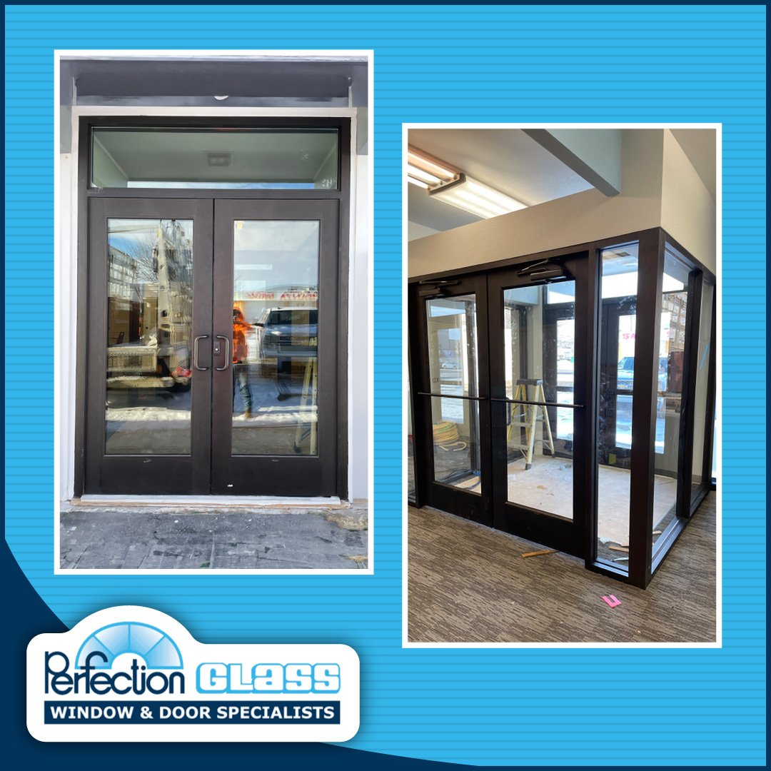Perfectionglass's tweet photo. Did you know we had the honor of installing countless windows and doors for local businesses in our community? Perfection Glass is passionate about bringing business dreams to life. Give us a call to schedule your FREE consultation. (509) 586-1177 https://t.co/vHg4Smzwje