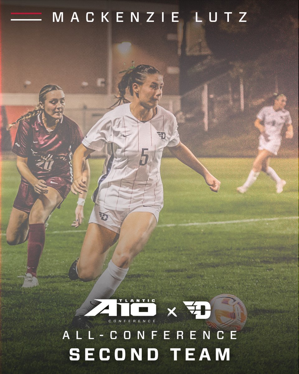 DaytonWSoccer's tweet photo. One of the Flyers' all-time greats!

Mackenzie Lutz (@mackenzie_lutz6) finishes off her historic career with a Second Team All-Atlantic 10 award!

#GoFlyers // #UDWSOC https://t.co/VsKXcv7JjB