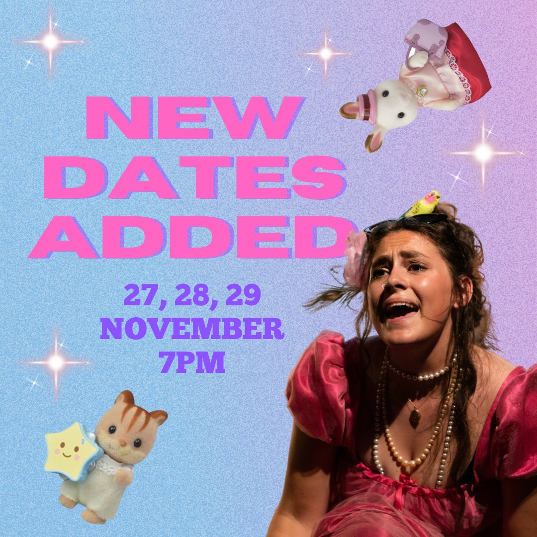 NEW DATES ADDED @sohotheatre !!! 💕💕🫶🫶✨✨ 27, 28, 29 NOVEMBER 7PM 👏👏👏👏 sohotheatre.com/events/rosalie…