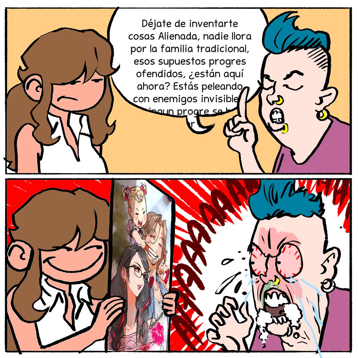 PatrickAbrazos's tweet photo. Los progres y su incapacidad de ver una familia tradicional feliz sin armar un escándolo (aunque luego lo nieguen e intenten hacer gaslighting)...
Vean el video de @UnaAlienada_ sobre el caso de los lloros progres por #bayonetta hetero!
LINK: https://t.co/GUW4TKEXKy https://t.co/nZly01gX6g
