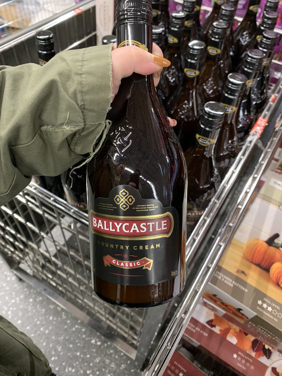 U ok hun? You’ve hardly touched your glass of Ballycastle…