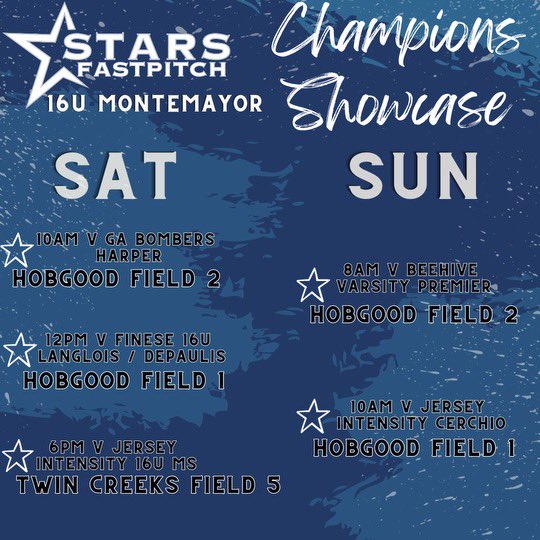 Come check us out this weekend at the Champions Showcase!
