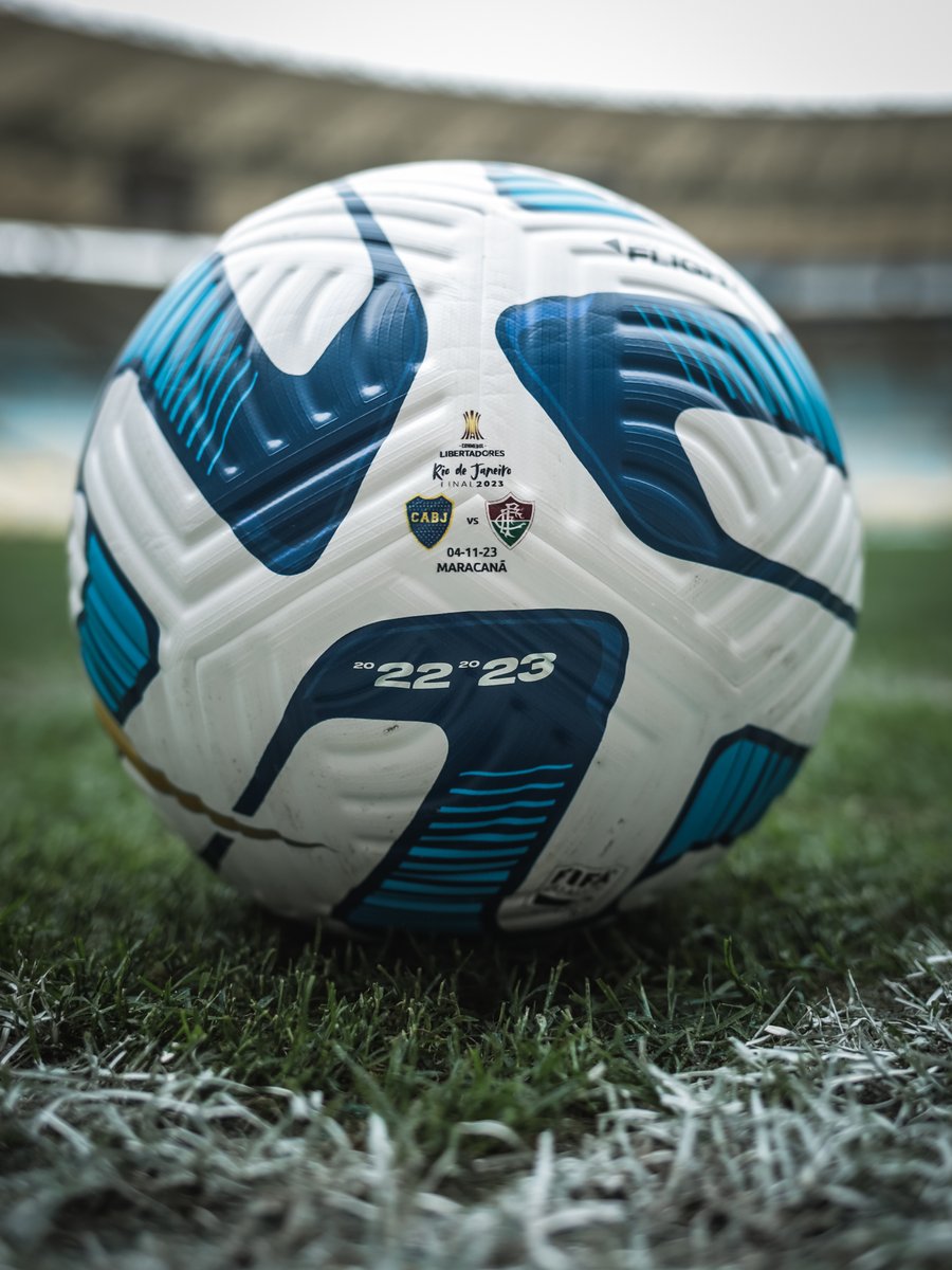 ⚽ ¡La pelota de la Final de la CONMEBOL #Libertadores! 

🇦🇷 <a href="/BocaJrsOficial/">Boca Juniors</a> 🆚 <a href="/FluminenseFC/">Fluminense F.C.</a> 🇧🇷

#BocaJuniors #Fluminense #GloriaEterna