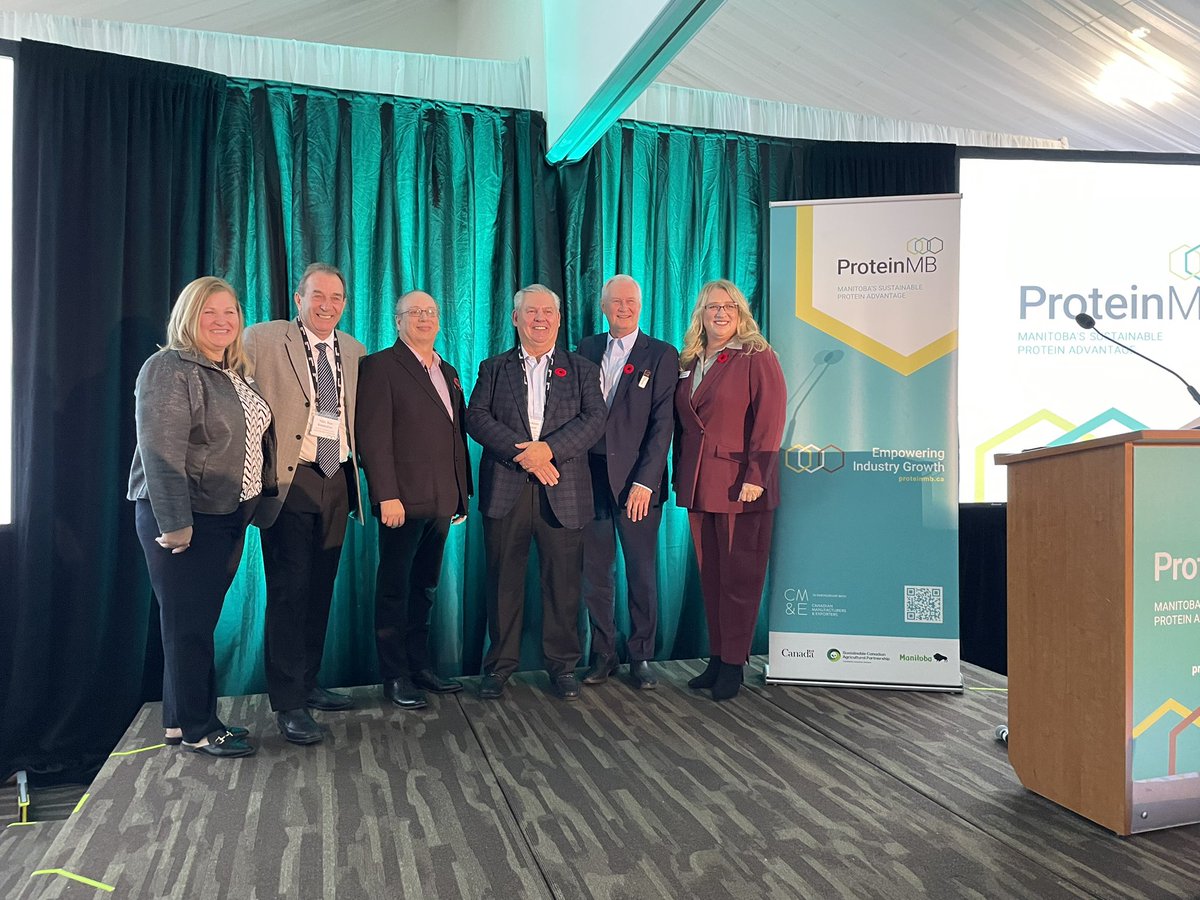 10 weeks ago I joined ProteinMB as the Director of Strategic Partnerships.

Today we launched our organization with a room full of great folks ready to move the sustainable protein sector forward in Manitoba.