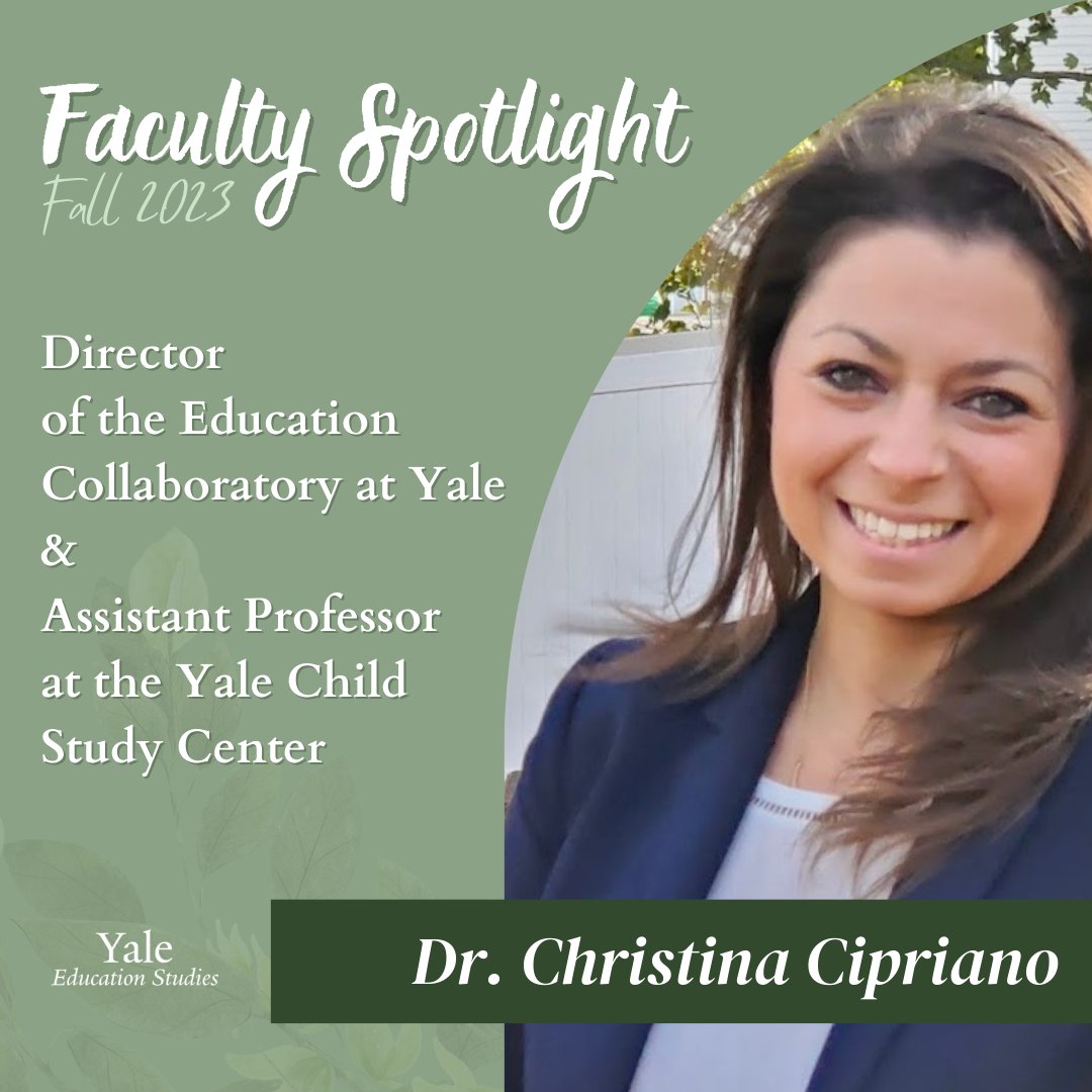 Yale Education Studies tweet media