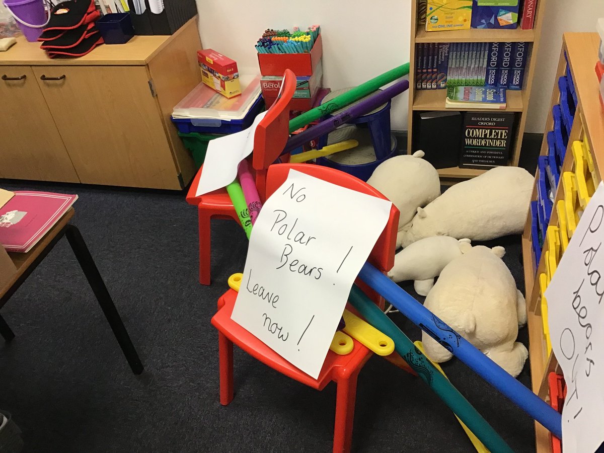 FishtoftAcademy's tweet photo. Sharks arrived today to find our unwanted visitors were placed in one corner behind wires. This lead to a lively debate based on the film Migrants about a homeless family of Polar bears who were not welcome in their new island. #smallschoolbigheart #fishtoftflow https://t.co/zGuc8VCKoz