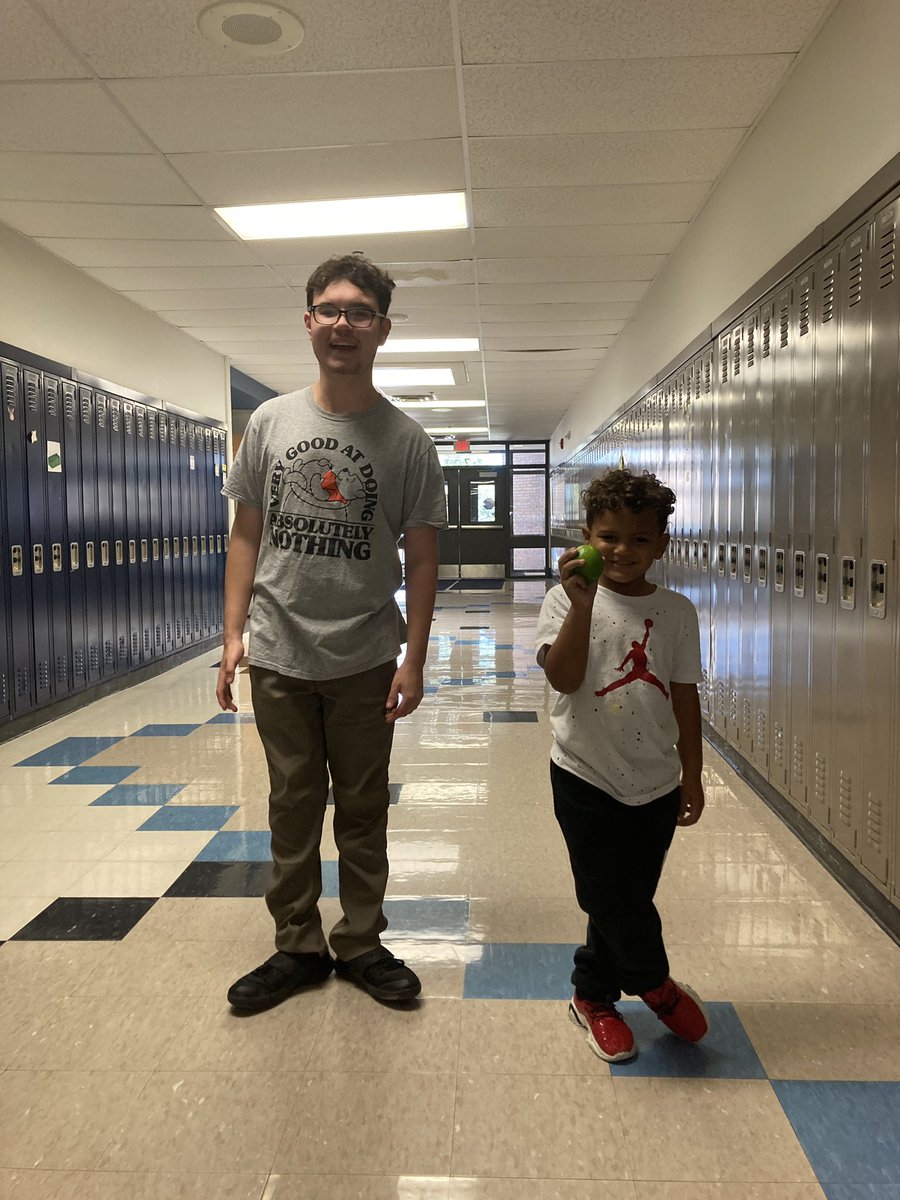We had an extra special guest help us pick our first lime from our lime tree in the greenhouse!