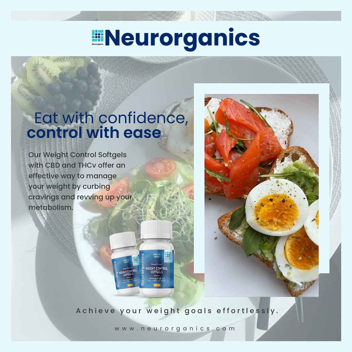 neurorganics's tweet image. Ready to take control? Try Neurorganics&apos; Weight Control Softgel today and embark on your journey to a healthier you.

#healthylife #weightcontroller #wellness #healthychoices #comfort #controlweight #achievegoalsinlife #cbdhealth