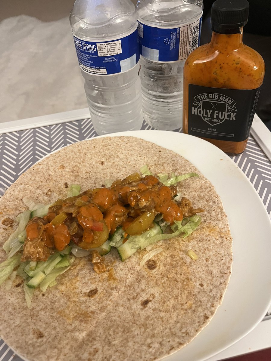 Fajita’s with a touch of <a href="/theribman/">mark gevaux</a> #HolyFuck #Sauce 🔥🥵👍⚒️