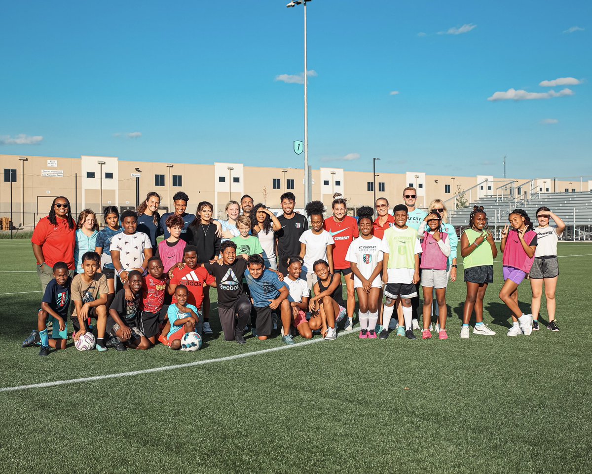 Accessing what’s possible 🙌

First soccer clinic with our Official Community Partner <a href="/BankofAmerica/">Bank of America</a> showed the youth in our community a new outlet for themselves.

#KCBABY