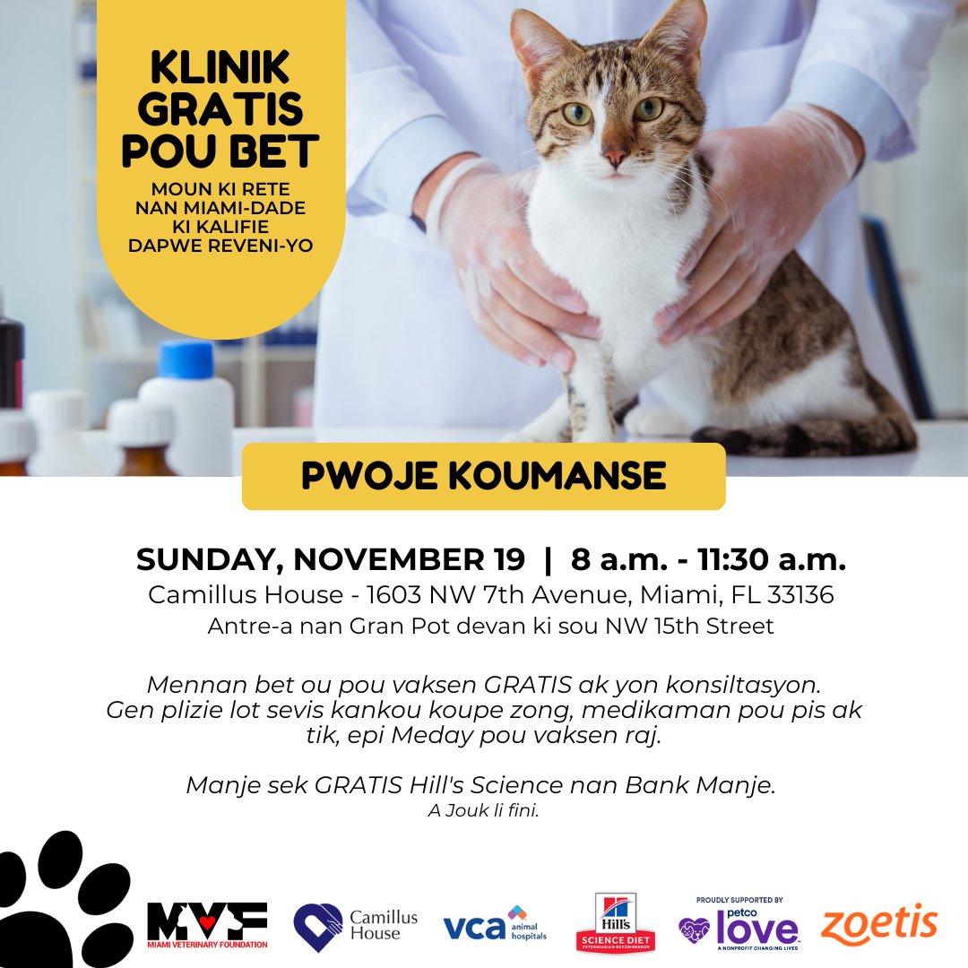 MiamiVetFoundation tweet media