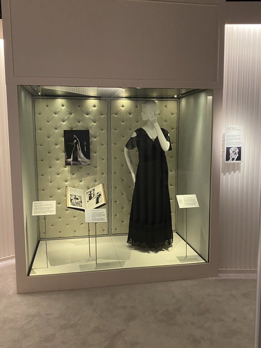I was so excited to see the 1930s lace Madame Isobel dress at <a href="/MuseumofLondon/">MuseumofLondon</a> exhibition. Well worth a visit and I have been itching to see this dress all year! My article on Isobel will be coming out in spring 2024 in Costume <a href="/costume_society/">Costume Society UK</a> @LucieWhitmore <a href="/bethanbide/">Bethan Bide</a>