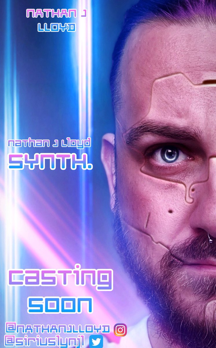 My first ever script “SYNTH.” Has been picked up by a production company!!

Poster is just a concept ✨
Casting soon✅
Actors - drop your deetz below and follow me up  💜

#actor #actorslife #casting