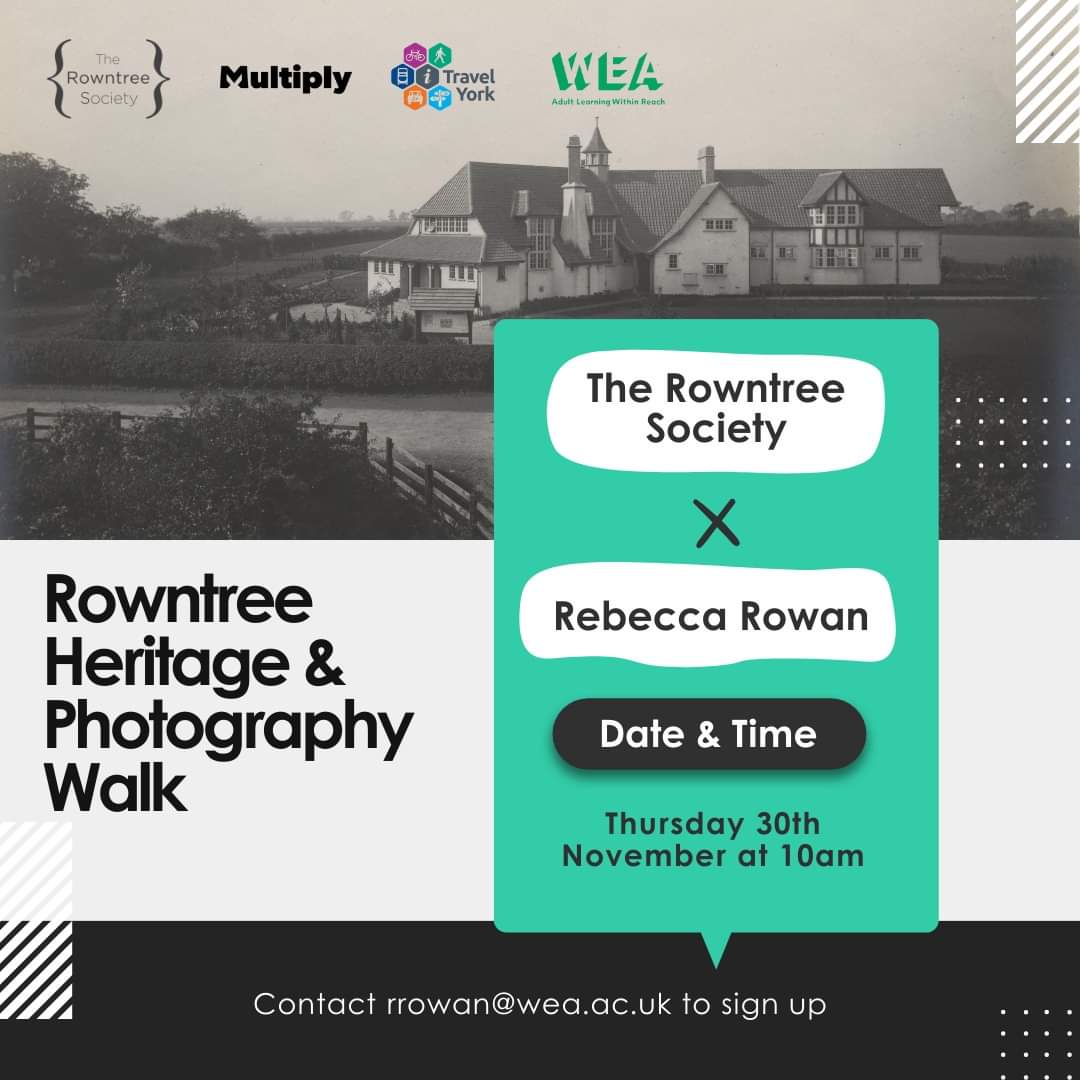 The Rowntree Society (@rowntreesoc) on Twitter photo Join us on 30th November for a special Heritage Walk at New Earswick Folk Hall. <a href="/JRHT_FolkHall/">New Earswick Folk Hall</a>
Explore the beauty of the Nature Reserve and learn about Rowntree's legacy. Don't miss this chance to blend nature, history, and learning 📜🌳
Email rrowan@wea.ac.uk to register. Join us on 30th November for a special Heritage Walk at New Earswick Folk Hall. <a href="/JRHT_FolkHall/">New Earswick Folk Hall</a>
Explore the beauty of the Nature Reserve and learn about Rowntree's legacy. Don't miss this chance to blend nature, history, and learning 📜🌳
Email rrowan@wea.ac.uk to register.