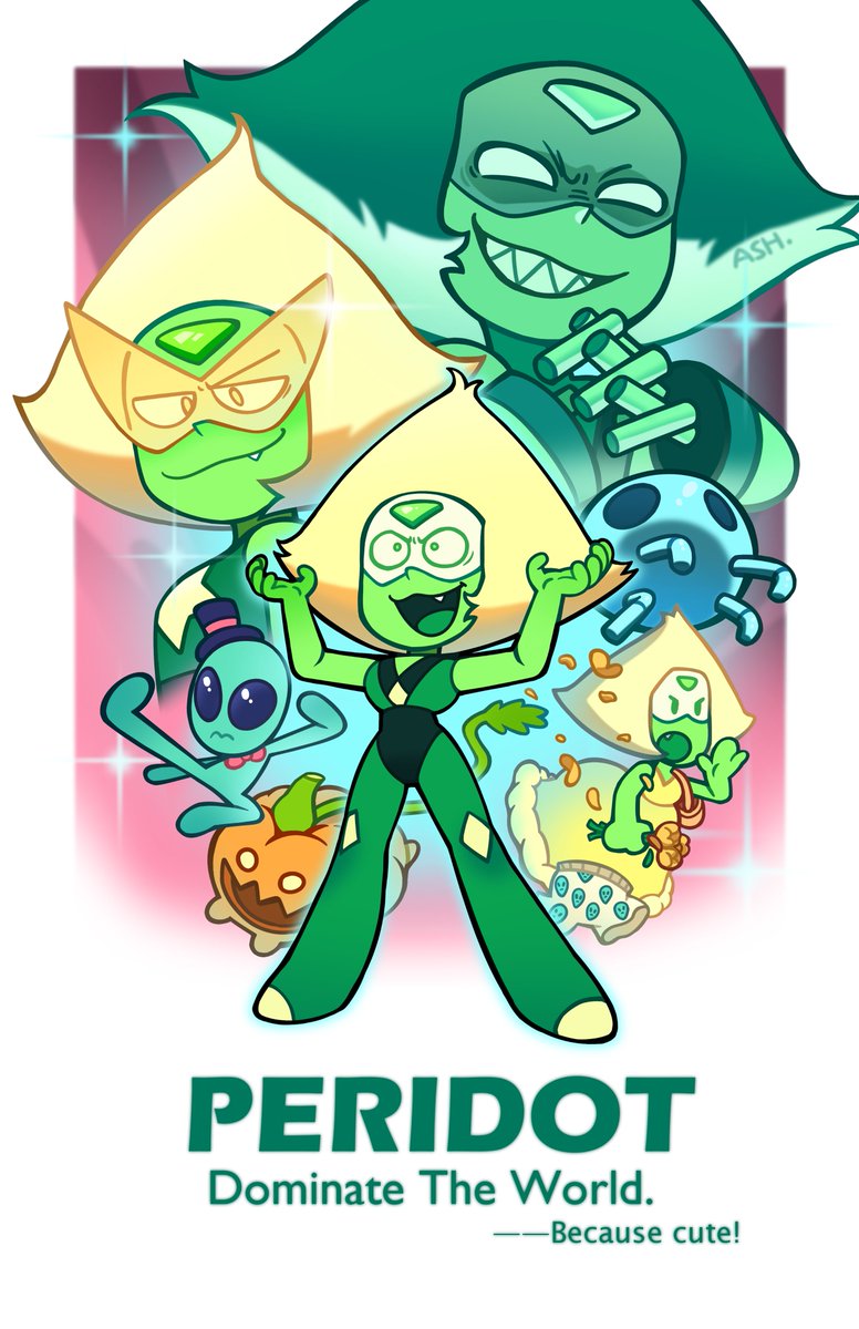 TMT05228841's tweet photo. #StevenUniverse  #Peridot  My little baby💚 https://t.co/YBMPCnrPQe