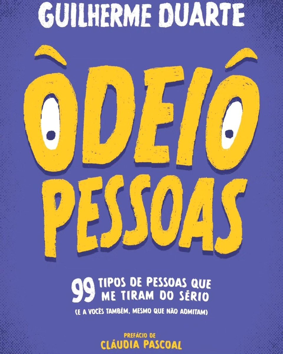 Diz a lenda que fiz mais um favor ao <a href="/NoutraCoisa/">Guilherme Duarte</a> , desta vez foi a criação de um prefácio. O livro é fraco, a pessoa que o escreveu idem, mas a nível de peixe é o que temos. Não merece, mas sou mesmo uma excelente pessoa 💚 o livro está disponível por aí!