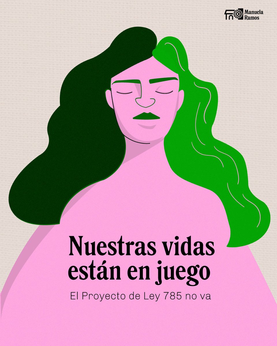 ManuelaRamos's tweet photo. El #PL785 limitaría el acceso al aborto terapéutico, poniendo en riesgo derechos de mujeres, adolescentes y niñas.
En un contexto en el que no se aplica adecuadamente el protocolo de aborto terapéutico, nuestras niñas son las principales víctimas.
#ProtegeSusVidas https://t.co/KB5ItZTnu3