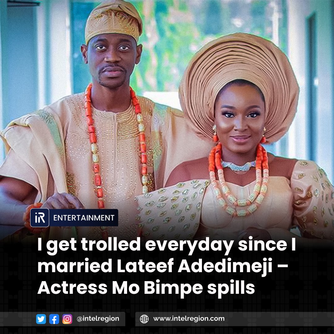 I get trolled every day since I married Lateef Adedimeji – Actress Mo Bimpe spills Nollywood actress Adebimpe Oyebade, also known as Mo Bimpe, opened up about receiving continuous online trolling after her marriage to colleague Lateef Adedimeji. In a recent interview with her