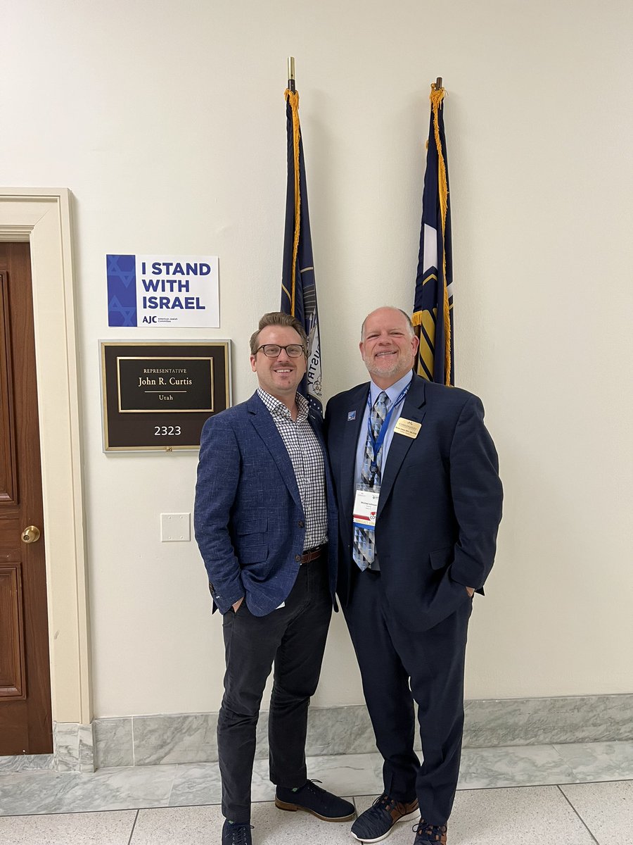 Thank you Troy Dougall, Senior Policy Advisor to Representative John <a href="/CurtisUT/">John Curtis</a> for meeting with me this morning to talk about federal community association issues! Always great to meet with fellow Utah County folks doing great things in DC. #CAIsummit23 #WeAreCAI #WeAreHOALiving