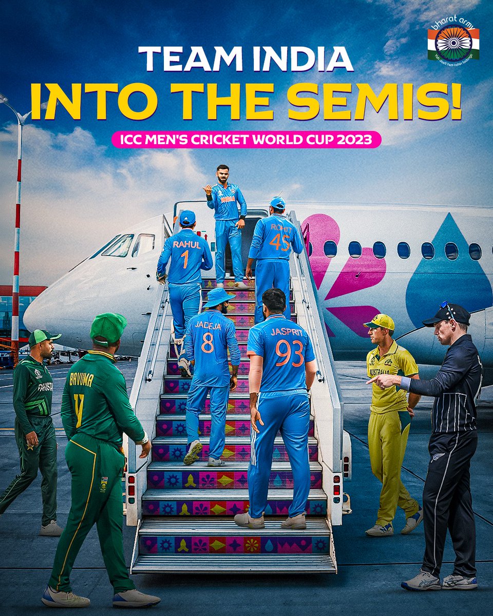thebharatarmy's tweet photo. 🏆 𝐖𝐞 𝐚𝐫𝐞 𝐜𝐨𝐦𝐢𝐧𝐠 to complete the #3KaDream .

👀 Who do you think we will face in the semis? ⬇️

📷 Getty • #INDvSL #INDvsSL #CricketComesHome #CWC23 #TeamIndia #BharatArmy #COTI🇮🇳 https://t.co/20ZYji0YsR