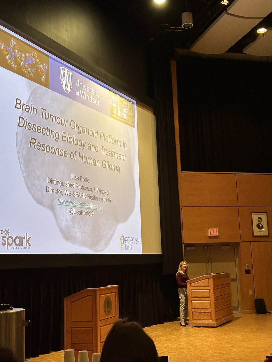 DrSilviaPenuela's tweet photo. The WOW morning session ends with an excellent talk by @LisaPorter2 on #glioblastoma #organoids. Great program and organization by @VBLu_Lab @clpin007 @tshephe6 https://t.co/WTjxPY1Nl5