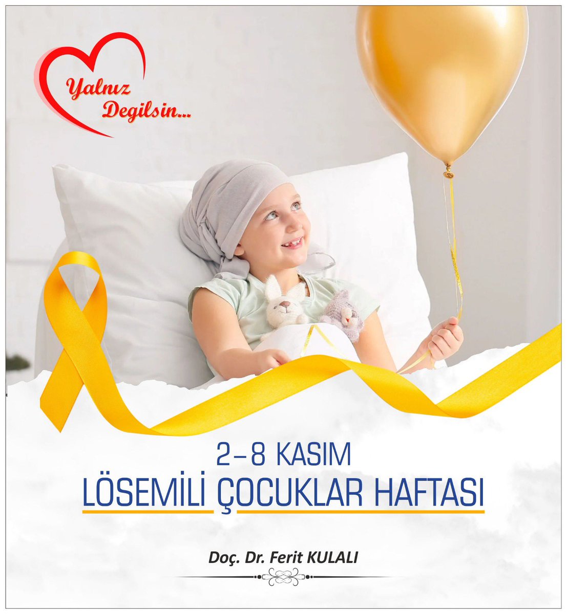 FeritKulali's tweet photo. Lösemi, tedavi edilebilir bir hastalıktır.
Biz varız yanında yalnız değilsin...
#lösemi https://t.co/6nmtoxbItU