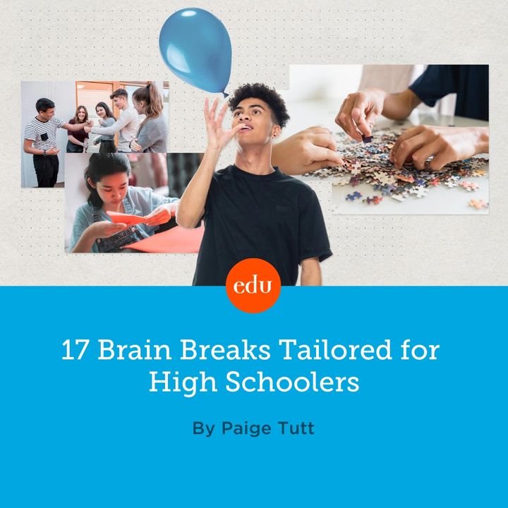 🧠 Incorporating breaks into learning “plays just as important a role as practice in learning a new skill.' Try these brain breaks to help students regain focus in the face of fatigue: edut.to/3R3UTAb