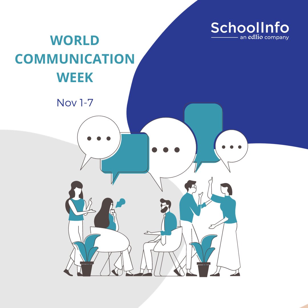 Celebrating World Communication Week! 🌍🗣️ At SchoolInfo, we're committed to empowering school admins with the tools for seamless, efficient community communication.  #SchoolInfo #communicationweek #edtech #schoolPR