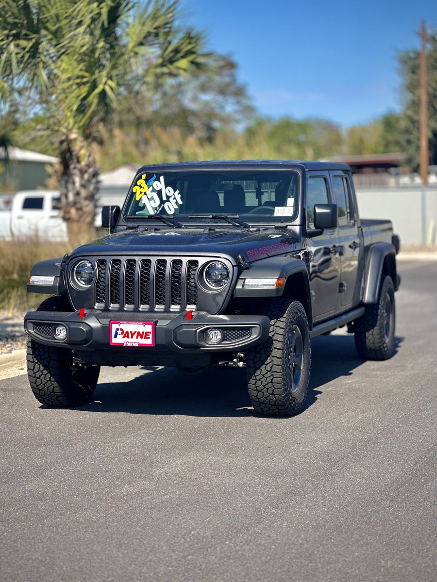 payne_edinburg's tweet photo. Conquer the trails with the Jeep Gladiator Rubicon, now available at Payne Edinburg Chrysler Dodge Jeep RAM.

Adventure awaits!

Visit us in store or online at https://t.co/J5HGBiz0Io

#JeepGladiatorRubicon #OffRoadingAdventures https://t.co/2TDz4FtuqD