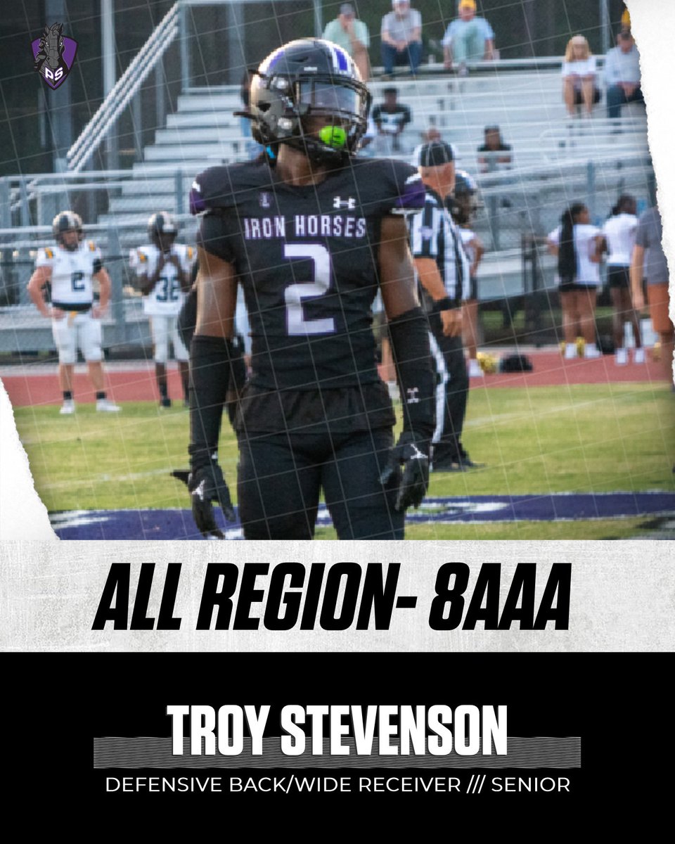 Congratulations to our All Region 8AAA selections for 2023! Representing Philip Simmons on the list are #1 Bryce Smalls, #2 Troy Stevenson, #3 Josh Gant, #5 Sharod Williams, #7 Sam Crocker and #21 K.J. Asbury! We are very proud of their hard work on and off the field! #WinTheDay