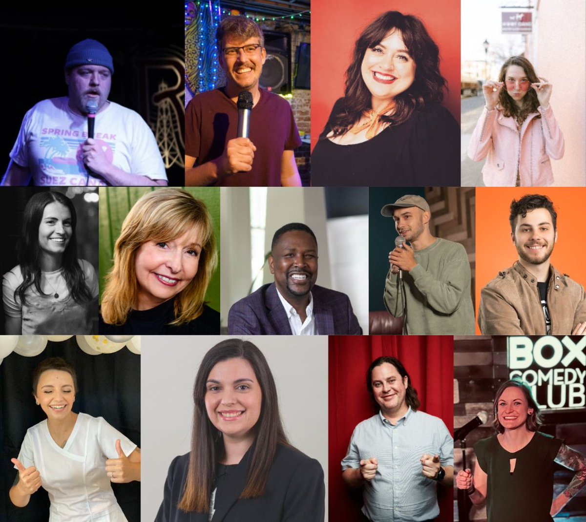 Two great shows this Thursday to kick off the comedy festival.

It features stand-up comedy from Columbia, Charleston, Greensboro, Atlanta, D.C., Miami, San Diego, Los Angeles, and right here in Greenville, SC!

Get your tickets (only $10 and no extra fees) online now!