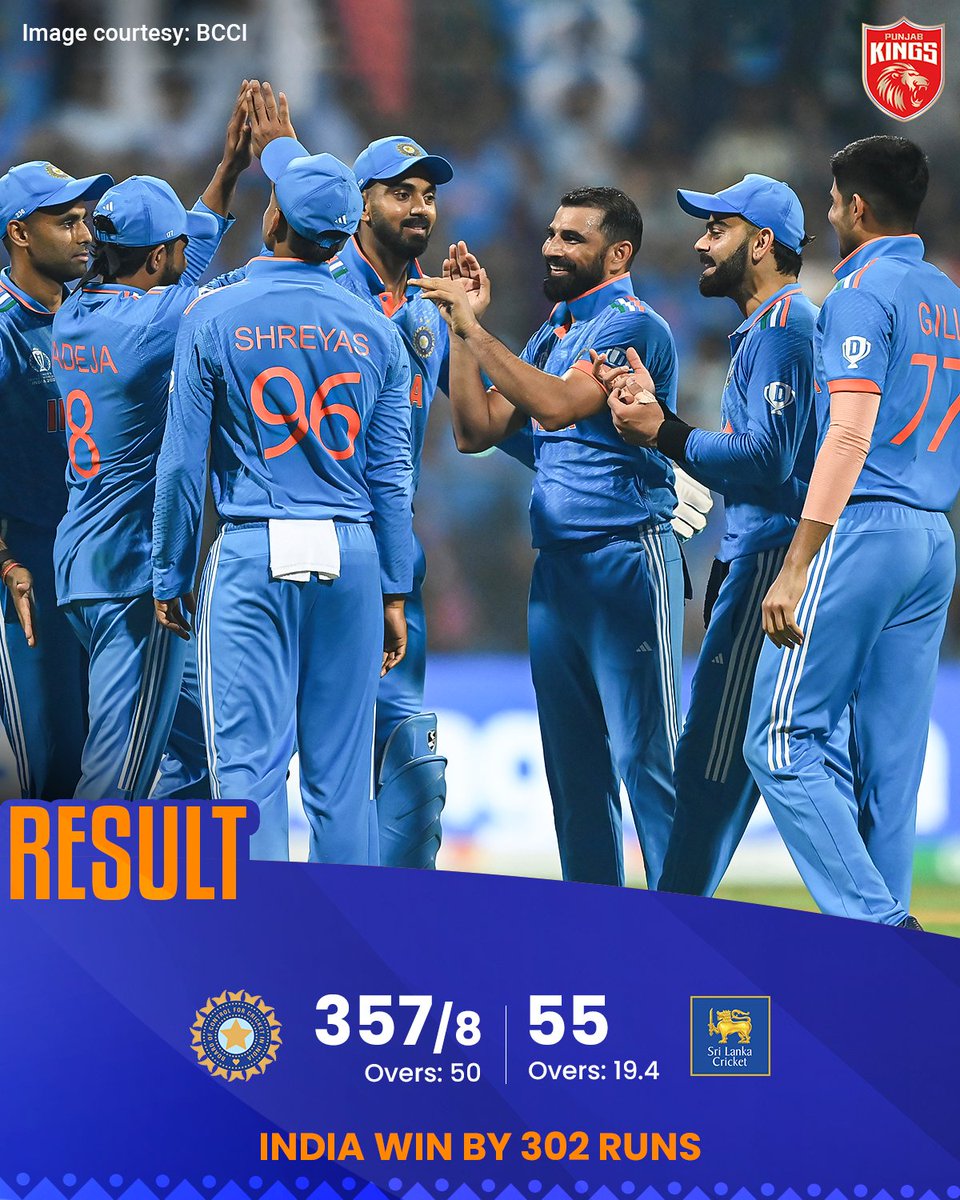 PunjabKingsIPL's tweet photo. 7️⃣ out of 7️⃣ ✅

#INDvSL #CWC23 https://t.co/fT8WC6C98l
