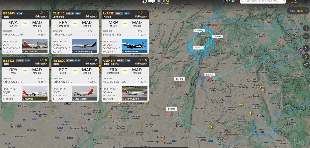 Punto_Sobrelai's tweet image. ¡Menudo cacao de esperas hay hoy en Barajas #LEMD! Han cambiado varias veces de configuración Norte a Sur y viceversa. Y otros aeropuertos están por el estilo. Los @controladores se lo tienen que estar pasando pipa.
