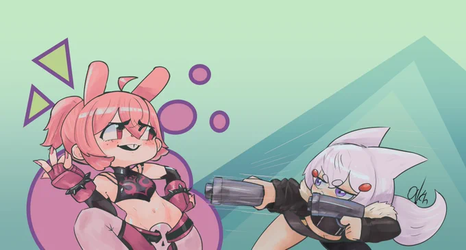 #MMOARTPG #お酒絵 #Artcoholic FGC Phase art C0MM by @/Chusday 